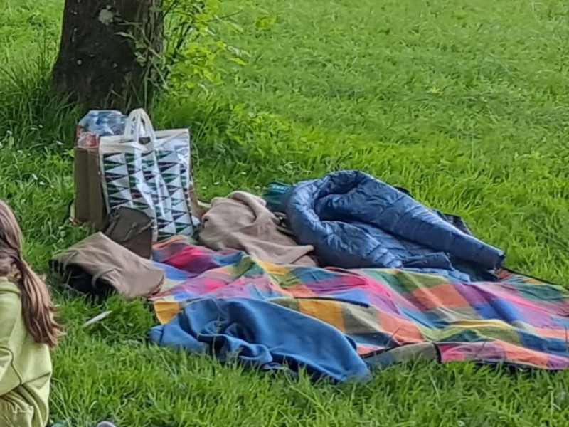 Algunas personas sí han usado las piscinas