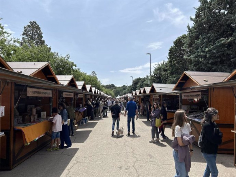 El Parque Grande acoge la Feria del Libro de Zaragoza