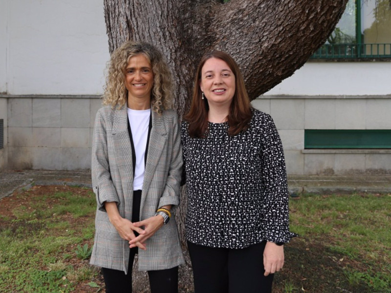 Las investigadoras Cristina Martínez e Isabel Castillejo.UCO