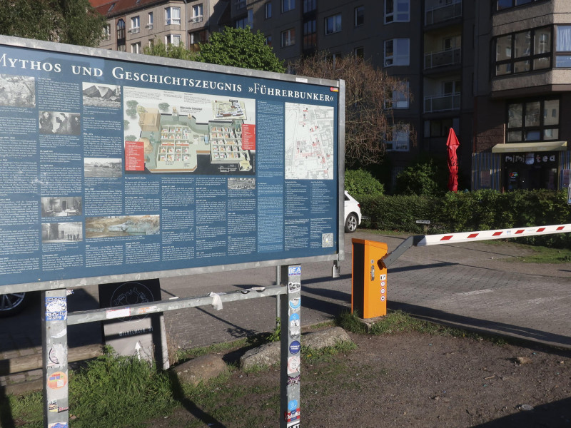 Lugar en Berlín donde estaba el Bunker de Hitler