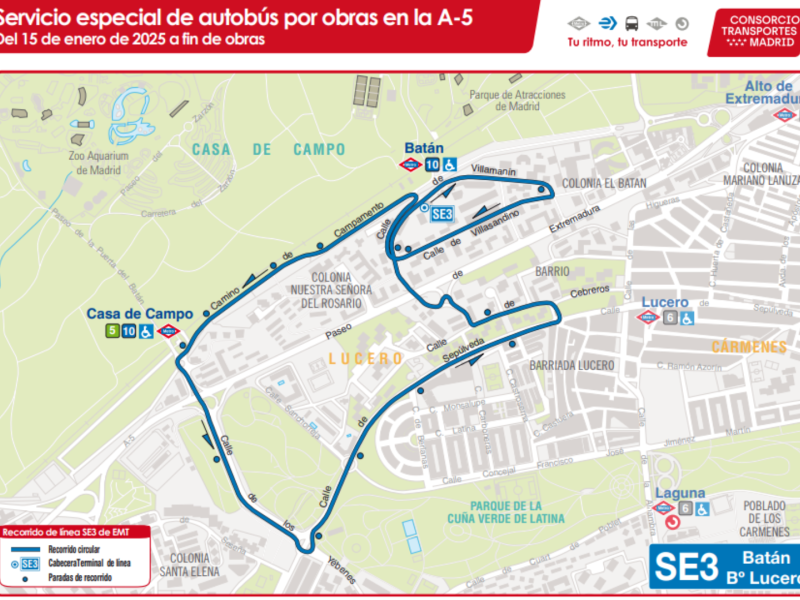 Servicio Especial 3 Batán - Lucero