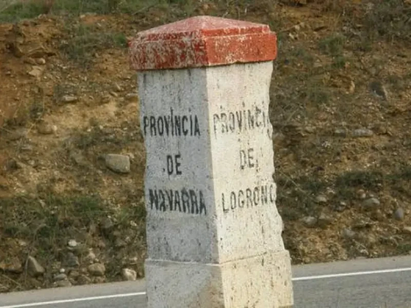 El Mojón de los Tres Reyes, en Valverde