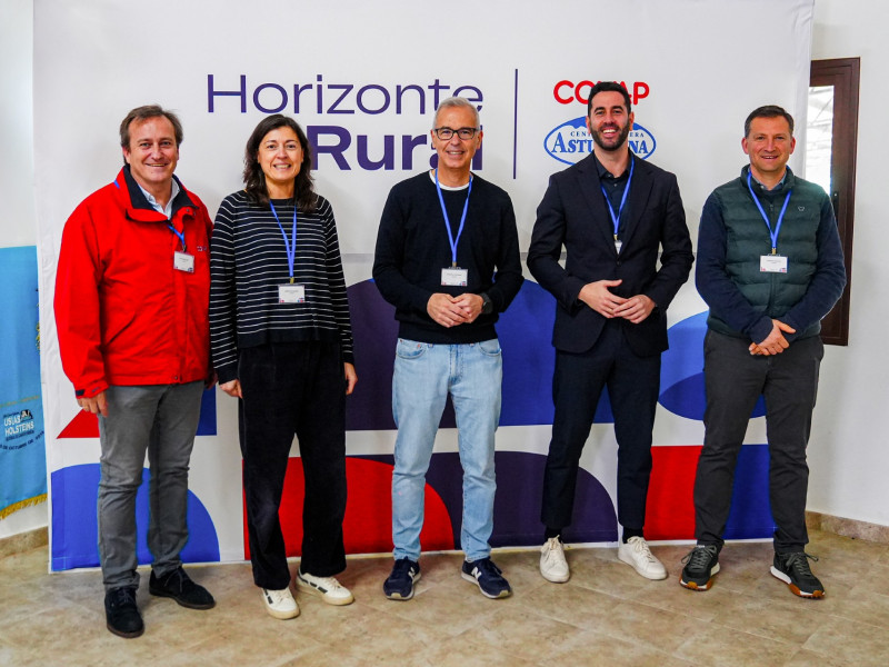 Expertos de Central Lechera Asturiana y COVAP que han elegido las start-ups de 'Horizonte Rural'