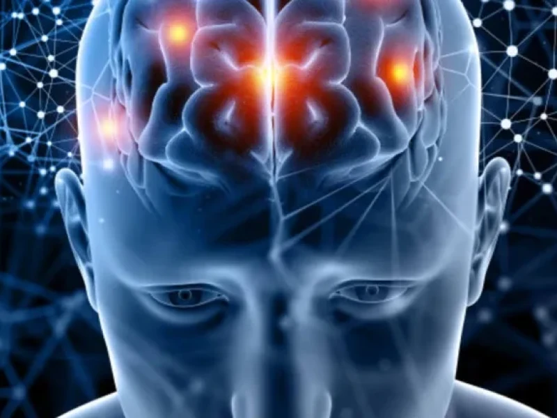 Ilustración sobre el cerebro