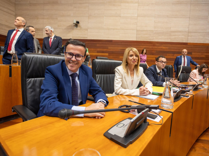 El secretario general del PSOE extremeño, Miguel Angel Gallardo