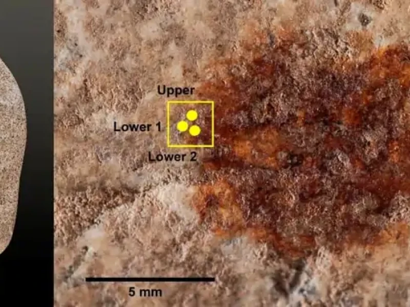 Huella dactilar más antigua del mundo hallada en Segovia