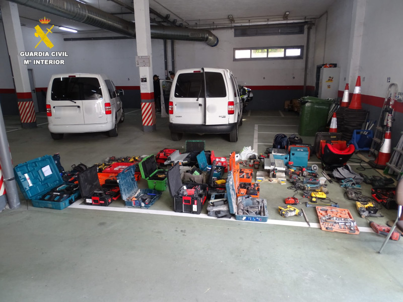 Más objetos recuperados por la Guardia Civil en la Operación RENTRAP