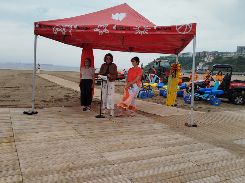 Comienza la temporada de playas en Bizkaia