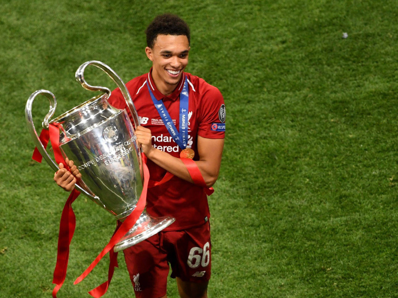 Alexander Arnold ha ganado una Champions con el Liverpool y ha perdido dos finales contra el Real Madrid.