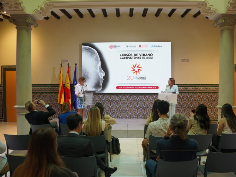 Presentación de los Cursos de Verano de la Complutense.