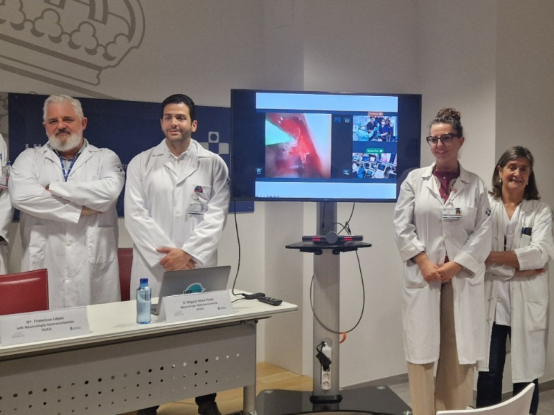 Equipo de Neumología Intervencionista del HUCA