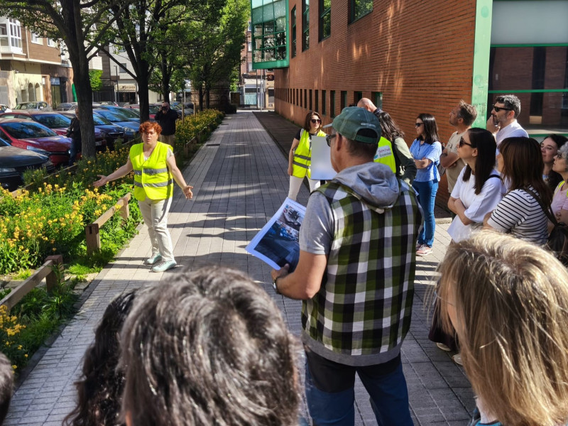 Explicación a responsables medioambientales municipales las actuaciones de 'Gijón Eco-resiliente'