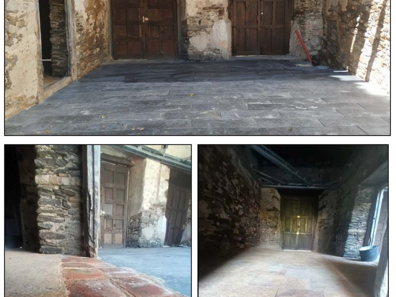 Recuperado parte del suelo original de Casa Gil de Villafranca del Bierzo (León) 2