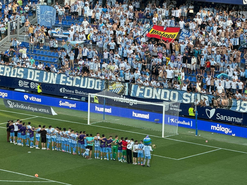 (2-2) Así te hemos contado el final de temporada del Málaga en La Rosaleda