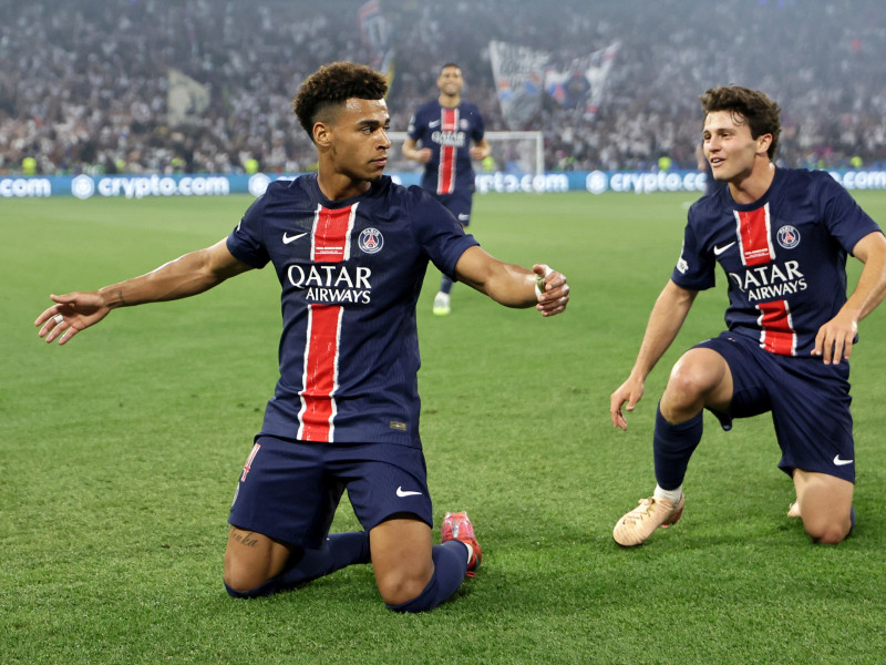 Gol de Doue en la final PSG-Inter