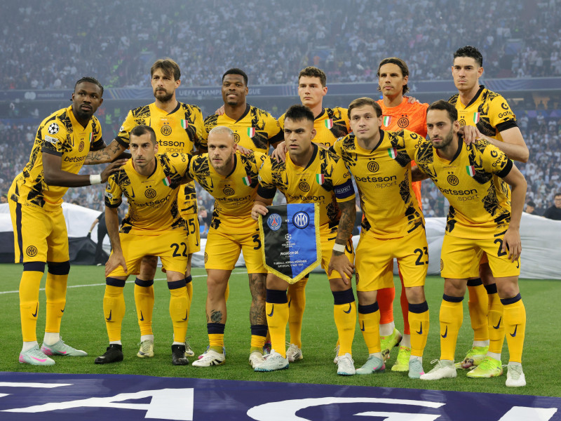 El once del Inter en la final de la Champions League ante el PSG