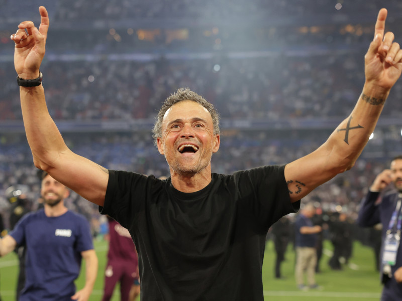 Luis Enrique, tras la final de la Champions entre el PSG y el Inter