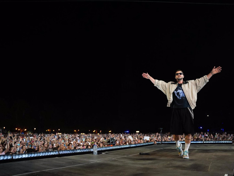 Justin Timberlake arrasa en el Icónica Fest ante más de 16.000 espectadores en su único concierto en España