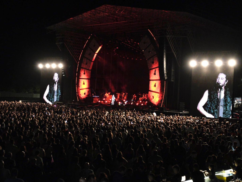 Lleno absoluto en el concierto de Manuel Carrasco en Albacete