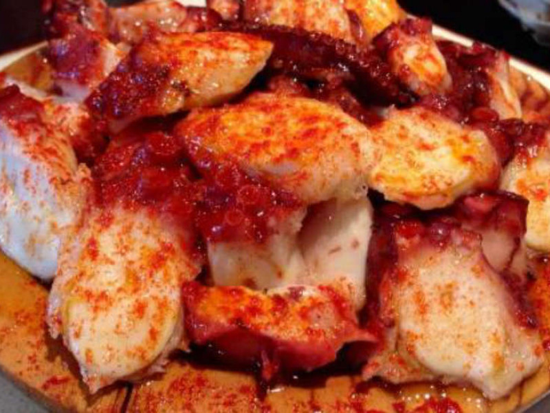 Ración de pulpo