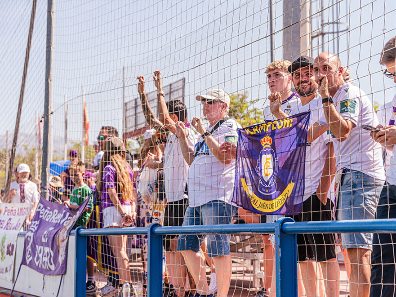 Afición del Real Jaén en Torre del Mar
