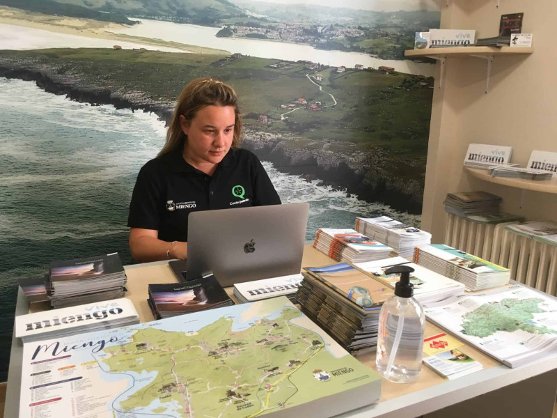 Lucía Dirube, Coordinadora del Geoparque Costa Quebrada