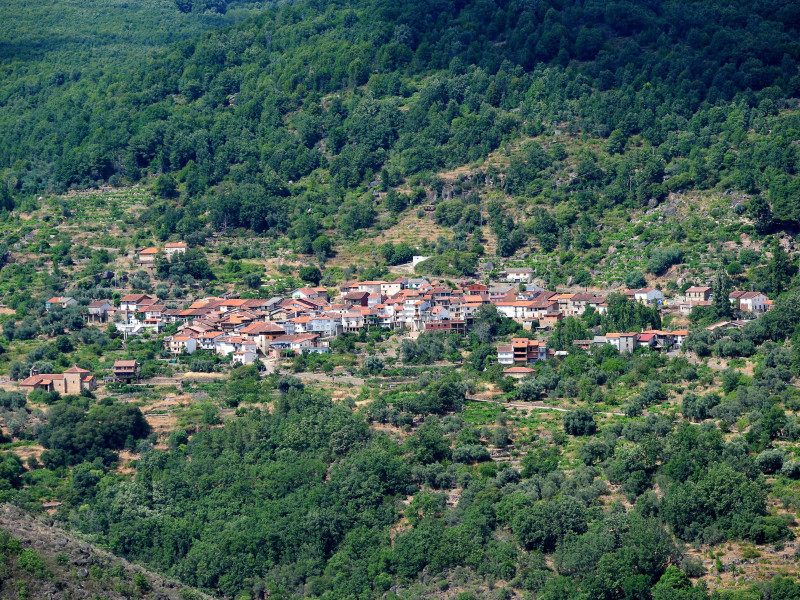 Las Casas del Conde. Sierra de Francia, provincia de Salamanca