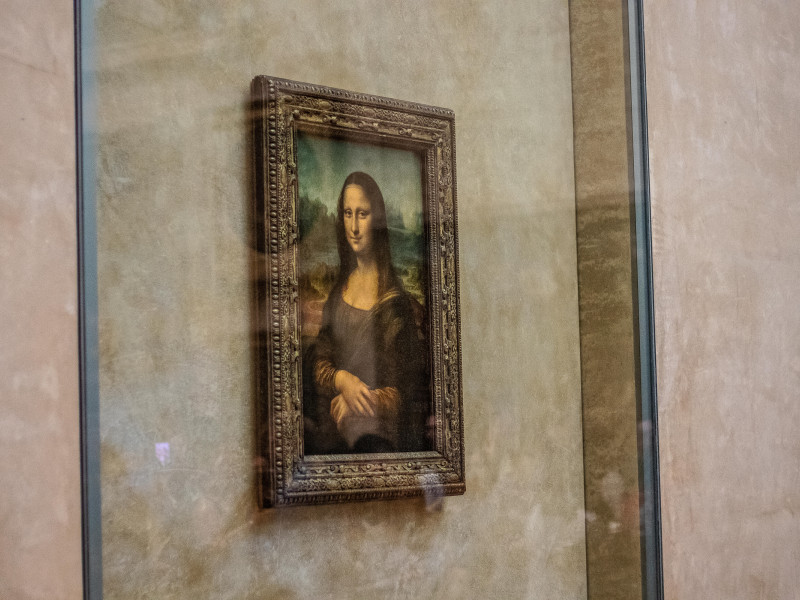 Museo del Louvre, la pintura más conocida y famosa del mundo, Mona Lisa, La Gioconda, Leonardo da Vinci