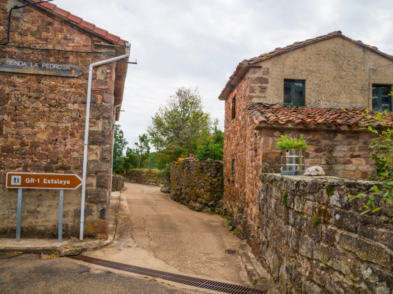 Calle. Branoseera, provincia de Palencia