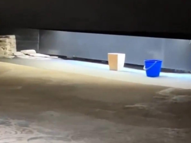 Filtraciones de auga en uno de los museos arqueológicos de la época romana