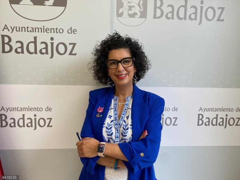 La concejala del PSOE en el Ayuntamiento de Badajoz Silvia González Chaves