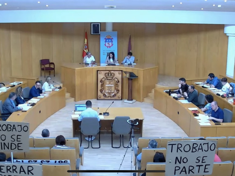 Pleno Ayuntamiento San Andrés del Rabanedo (León)