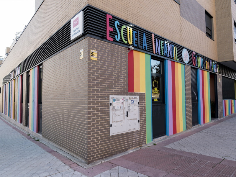 Fachada de la Escuela Infantil ‘Genios en Pañales’