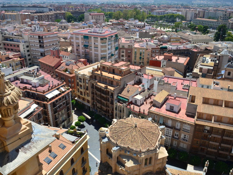 Centro de la ciudad de Murcia