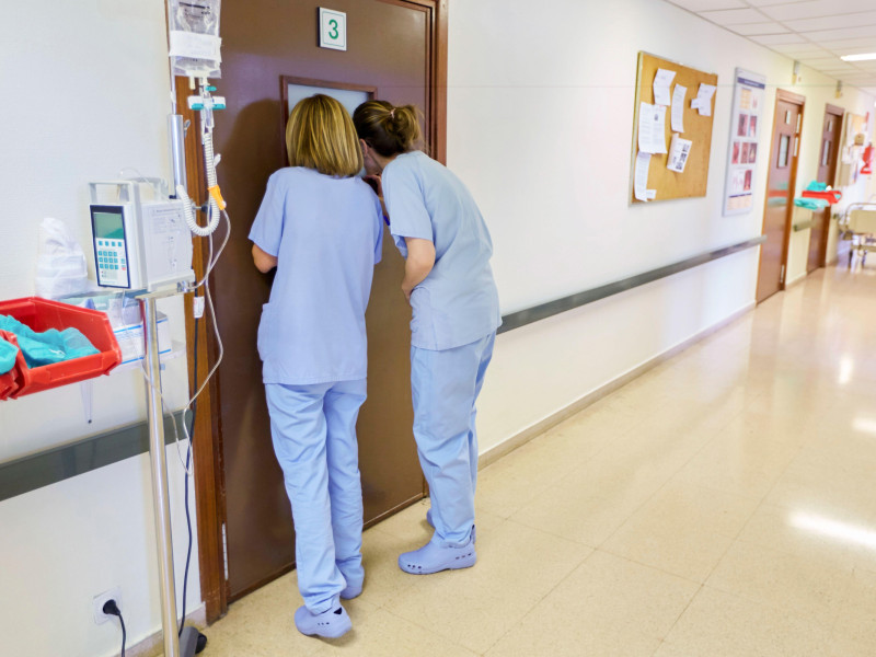 Enfermeras en un hospital de España