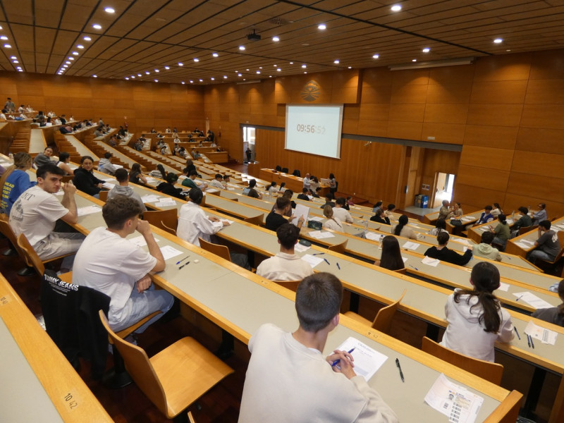 Examen de PAU selectividad en A Coruña