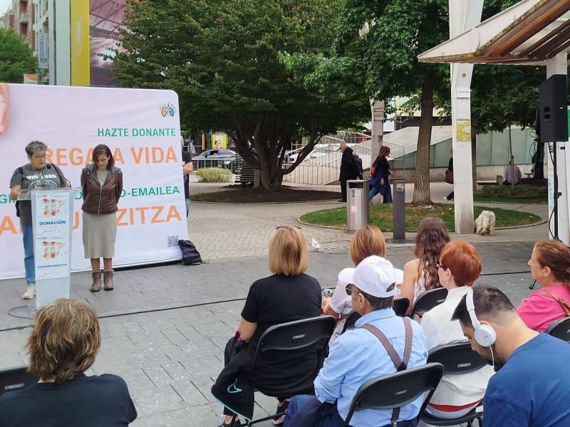 Actividades de ALCER Bizkaia en el Día Nacional del Donante
