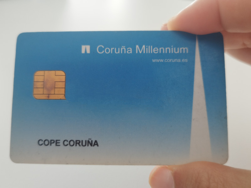 Tarjeta de Bus Millennium Coruña