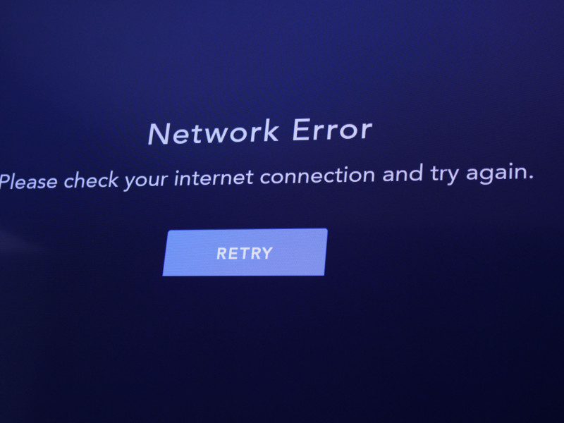 Caída de la red de internet
