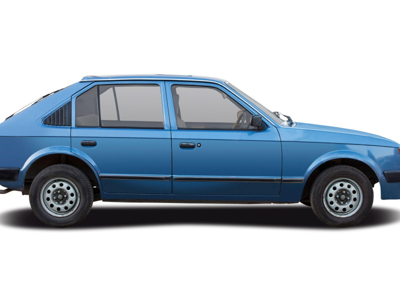 Vista lateral del Opel Kadett