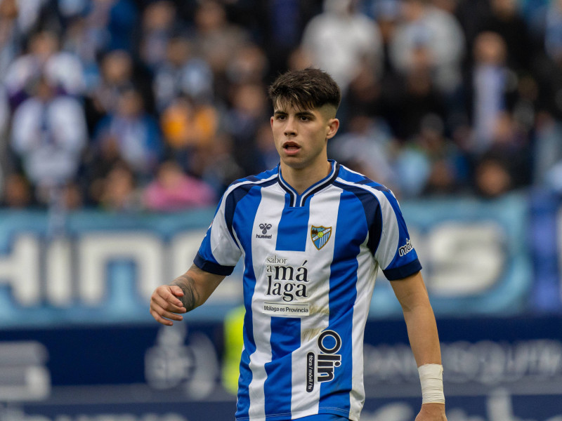 Antoñito Cordero era la gran perla del Málaga con solo 18 años.