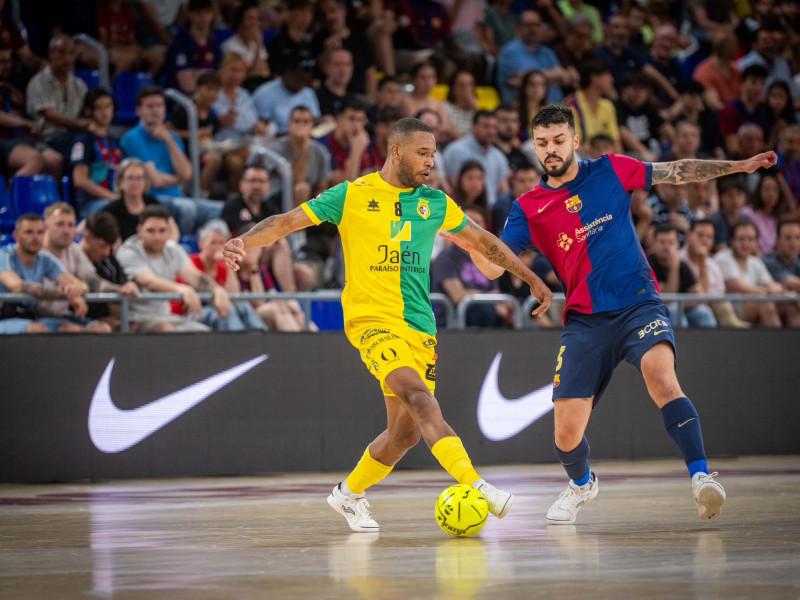 No pudo ser: el Jaén FS cae en Barcelona y se despide del play-off