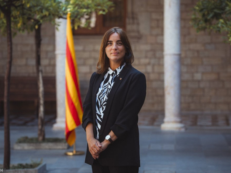 La consellera Núria Montserrat