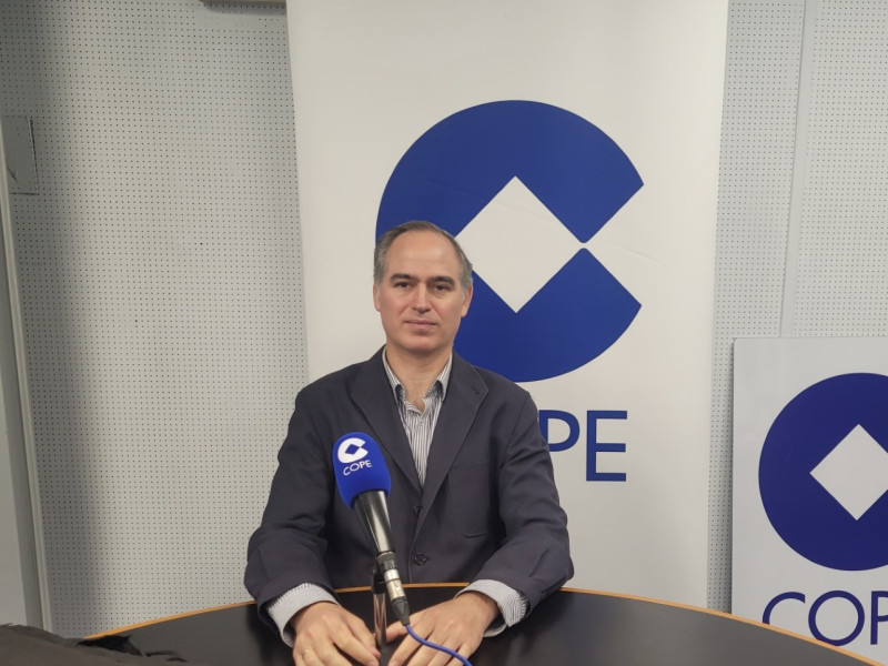 Javier Ganuza, presidente de la asociación, en Cope Euskadi
