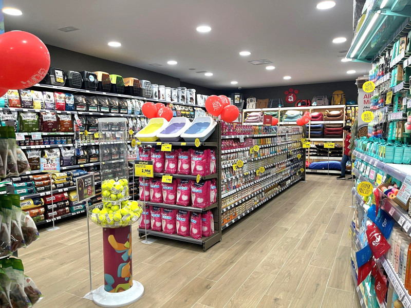 Imagen del interior de la nueva tienda