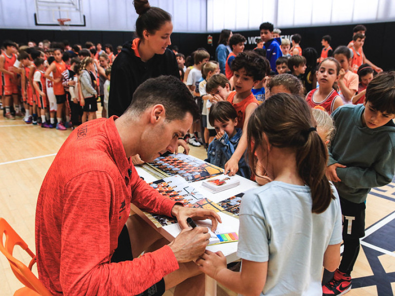 Xabi López-Arostegui es un jugador muy querido por la Fonteta desde que llegó hace 4 temporadas al Vaencia Basket