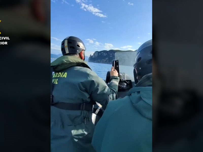 Rescate "in extremis" de la Guardia Civil