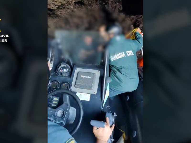 Rescate de la Guardia Civil en Santoña