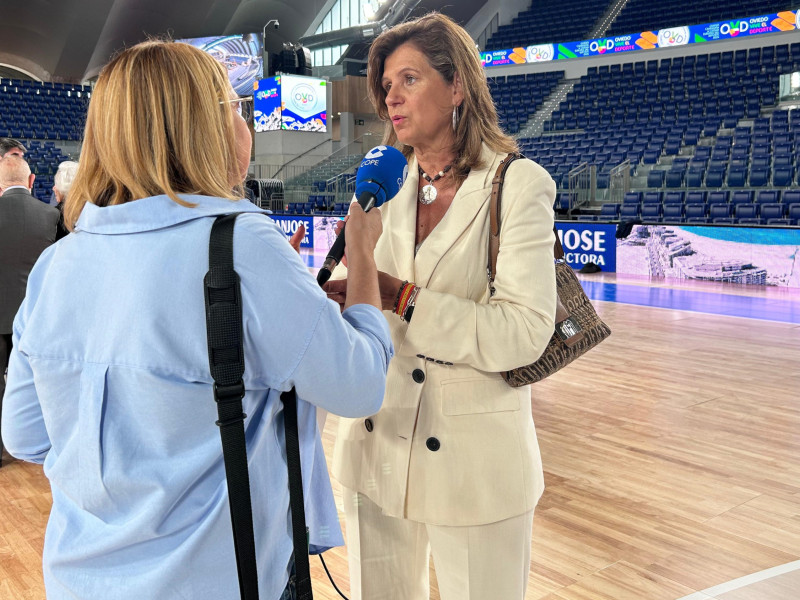 Conchita Méndez, concejala de Deportes de Oviedo