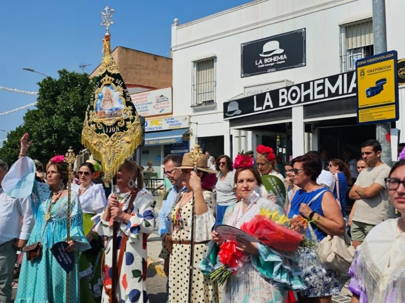 La Hermandad del Rocío de Gijón, camino del Rocío 2025